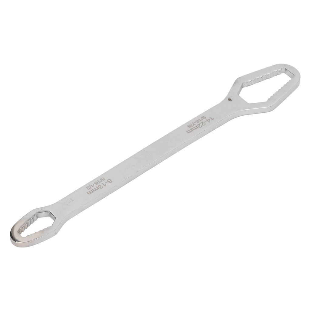 Double Ended Self Tightening Wrench Multifunctional 822mm Self Tightening Spanner for Auto Repair