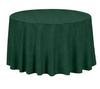 Round Tablecloth, Matte Velvet, 320Cm, Bottle Green