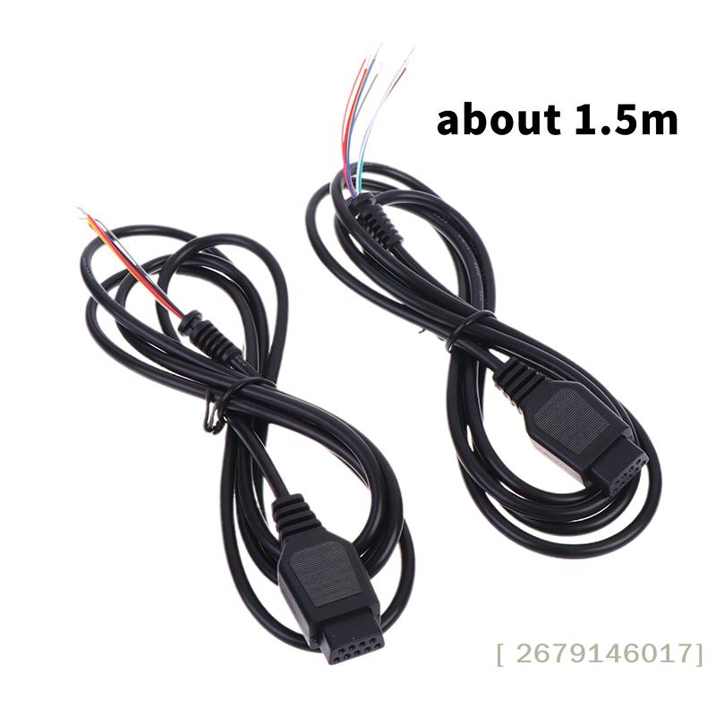 {Summer2} Cable For Genesis 2 MD 2 Control Cable For Mega Drive 2 Gamepad Controller Extend Cord 9Pin Game Console Wire