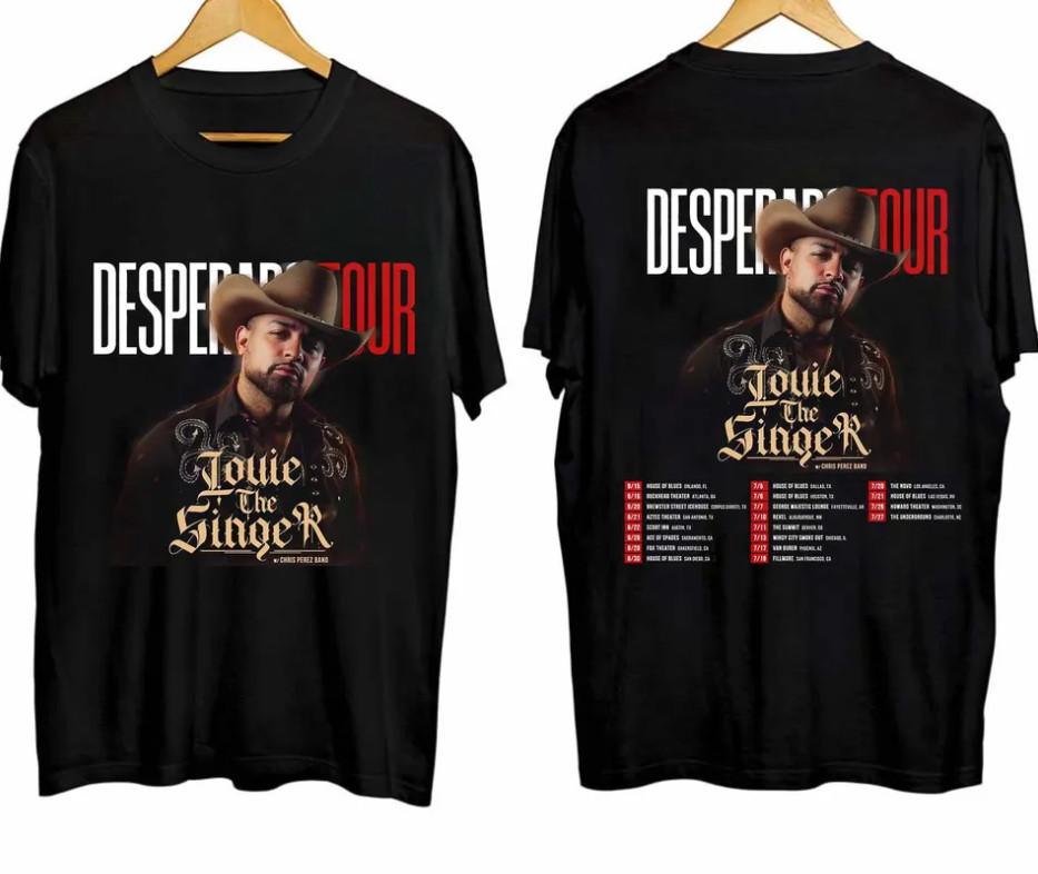 Louie TheSinger - Desperado Tour 2024 Футболка унисекс