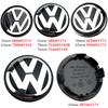 3B7601171 4pcs Wheel Center Hub Caps 56mm 65mm For Peugeot VW GTI Scirocco Polo T5 Passat B6 Golf Tiguan Jetta T-ROC 1J0601171  EB1c6
