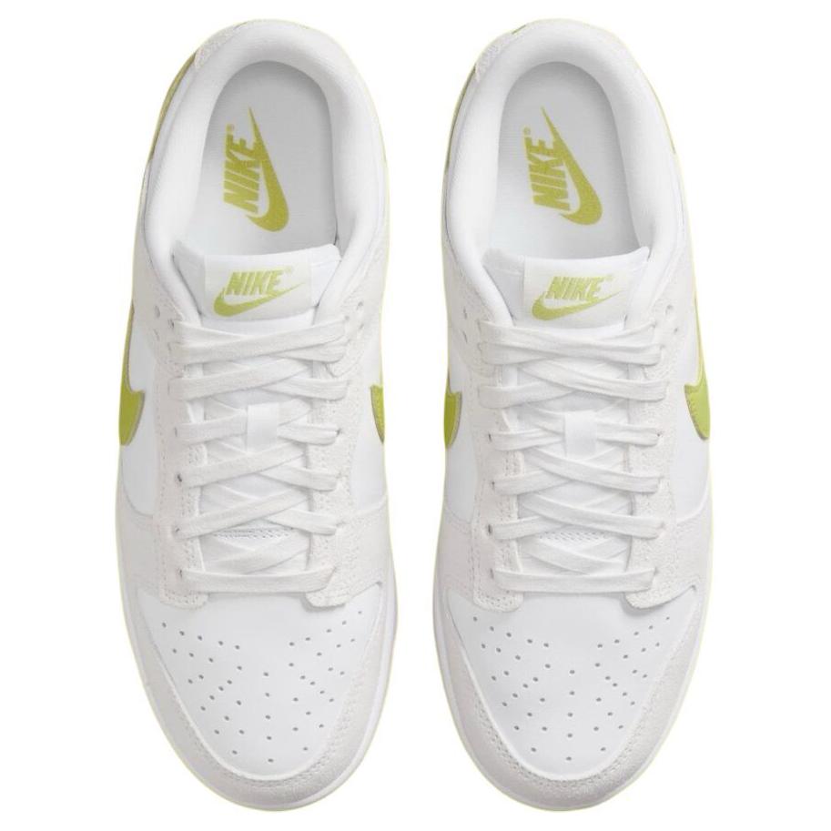 Nike Dunk Low White Bright Cactus Women's Sneakers Skate Shoes HJ7335-133