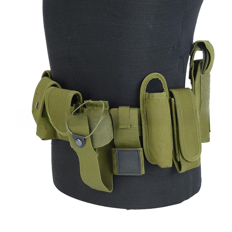 Комплект из десяти тактических нейлоновых многофункциональных водонепроницаемых поясных ремней