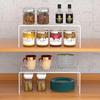 Cabinet Storage Shelf Rack Set of 2 Medium 13 X 9.4 Inch Rustproof Metal Wire Kitchen Cabinet Organizer and Storage Cupboard Sp