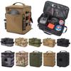 Tactical Pouch Camping Storage Bag Cooking Utensil Organizer Portable Tableware Handbag Picnic Bag for Outdoor Hiking Travel
