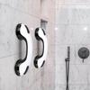 No-Drill Suction Cup Bathroom and Toilet Grab Bar