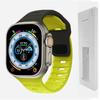 Мягкий силиконовый ремешок для Apple Watch Band Ultra 2, 49 мм, 44 мм, 45 мм, 42 мм, 41 мм, 42 мм, спортивный ремешок для часов iwatch Serise 5, 6, 7, 8, 9, браслет