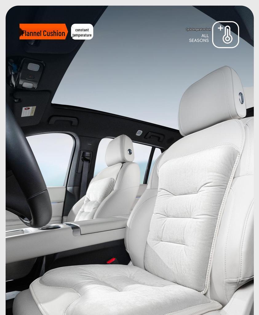 Зимняя теплая фланелевая подушка на сиденье для Geely Galaxy E5/L6/L7/E8 Starship 7