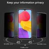 2x Anti-Spy Tempered Glass for Samsung Galaxy M13 4G-M23 5G-M33 5G Shockproof Protection