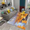 Colorful Tree Abstract Oil Painting Carpet Living Room Bedroom Decor Rug Room Floor Mats Kitchen Bathroom Entrance Non-slip Mats