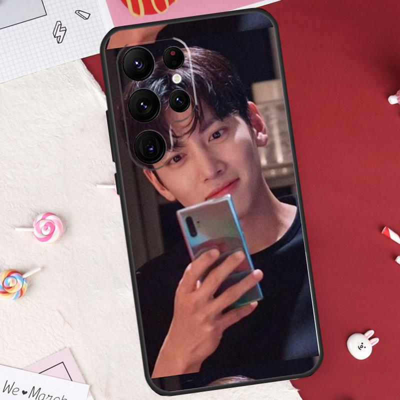 Чехол Ji Chang Wook для Samsung Galaxy S25 FE S23 FE S20 S21 S22 S24 S25 S26 Ultra S10 S25 Plus Накладка