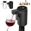 Adjustable Flow Electric Liquor Pump Built-in Rechargeable Battery Beverage Pourer  Party Scene