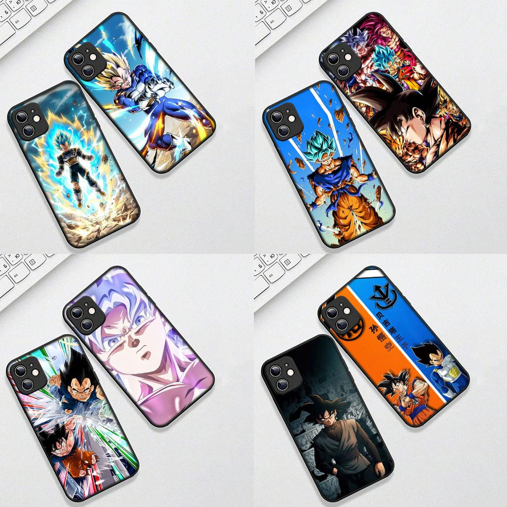 Cover for Apple iPhone 17 Pro XS Max Air 6 7 8 Plus 5 + SE 2022 SE2 16E 8+ Casing Phone Case Cartoon Dragon Gokus Ball Vegeta