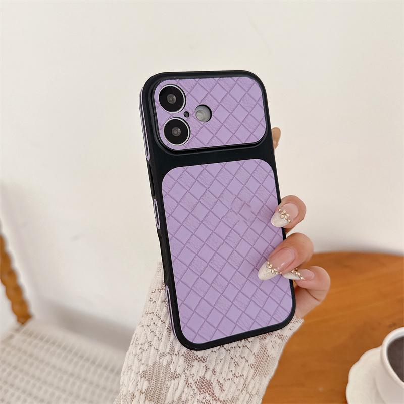 Боковой Чехол для Телефона с Алмазной Сеткой Для Для Iphone 17 16 1 14 13 Pro Max Мгновенный Поворот 17 Большое Окно Ударопрочный Чехол
