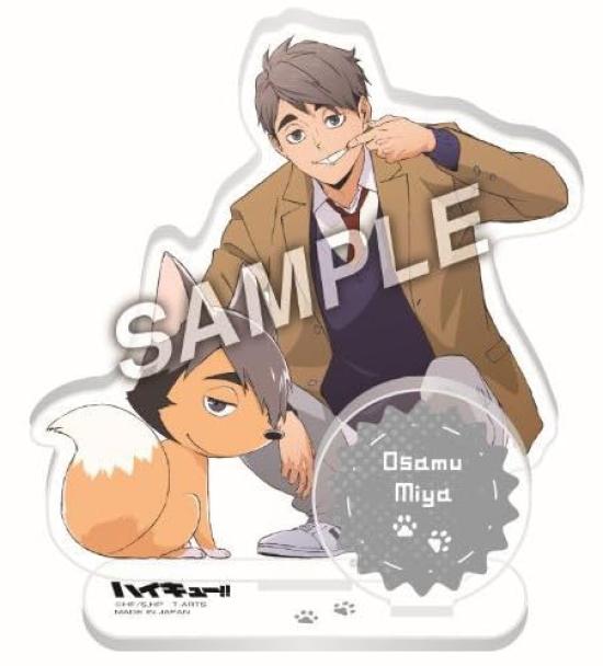 Haikyuu Акриловый стенд Миядзи Инаризаки Играющий маскот Официальные товары