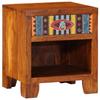 VidaXL Bedside Table 40x35x45 Cm Solid Acacia Wood, Bedside Cabinet, Bed Cabinet, Side Table for Bedroom To 4016489