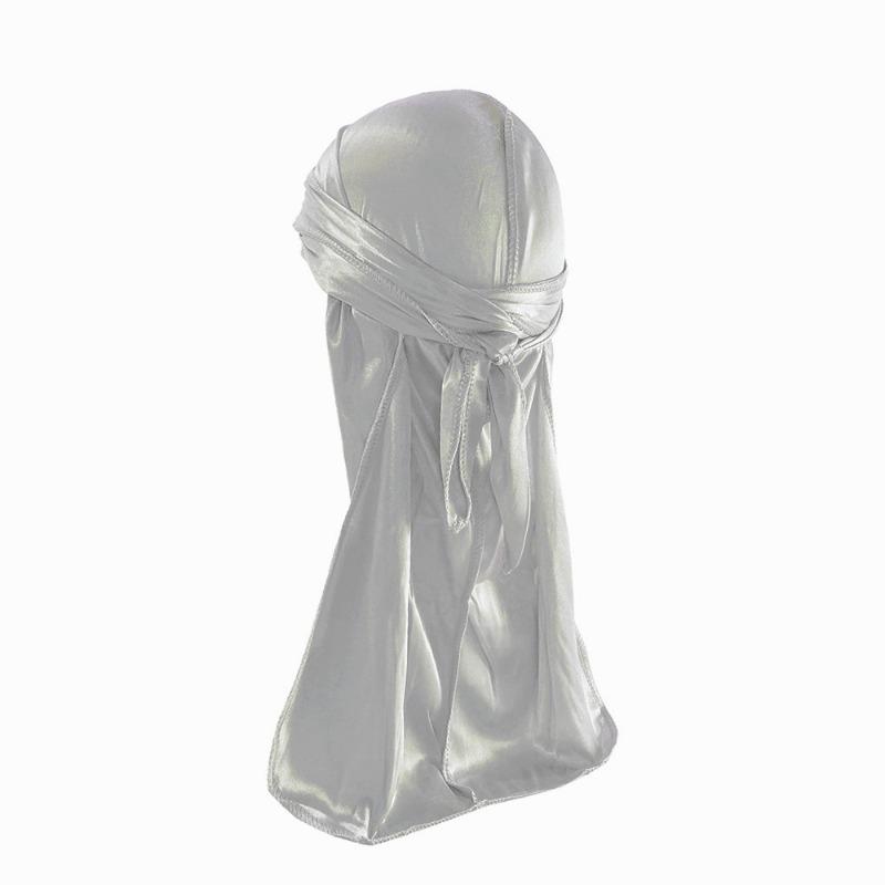 Уличный танцевальный велоспорт шарф на голову на резинке эластичный утолщенный плотный легкий тканевый длинный хвост шляпа SILKY DURAG