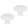 2pcs Cake Stand Modern Design For Wedding Birthday Party Cupcake Dessert Display Eco-Friendly Material Cake Tray