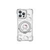 Cute cat suitable for iphone17promax iPhone case 15 four-corner lanyard 16 crossbody 14 bracket 13