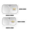 AABJV1 Car Sunshade Covers Folding Visor Windshield Protector Accessories For Chevrolet Cruze Colorado Spark Captiva Malibu Trax Aveo