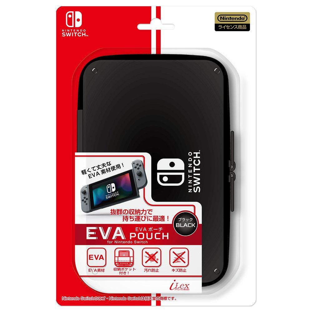 Официально лицензированный EVA чехол Nintendo для Nintendo Switch Чехол для хранения для Nintendo OLED Model Продукт (черный) - Переключатель/переключатель