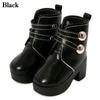 For 1/6BJD Doll PU Leather Play House Accessories 1/3 Doll Boots Fabric Shoes Doll Wearing Shoes