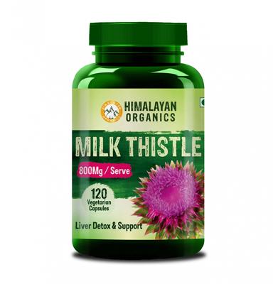 Экстракт Расторопши (120 кап, 800 мг), Milk Thistle Extract,