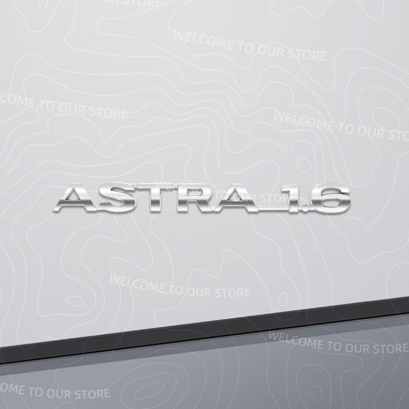 1 шт. Сплав цинка VECTRA ASTRA 1.6 Логотип Vauxhall OPC LINE GTC Багажник автомобиля 3D Металлическая эмблема Наклейка на заднюю часть кузова Аксессуары