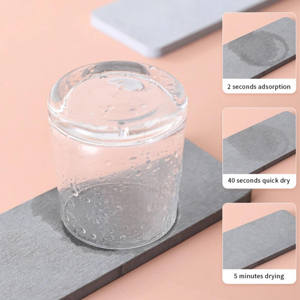 Thickened Diatomite Coaster Quick Drying Water Absorbing Pad Household Placemat  Tableware