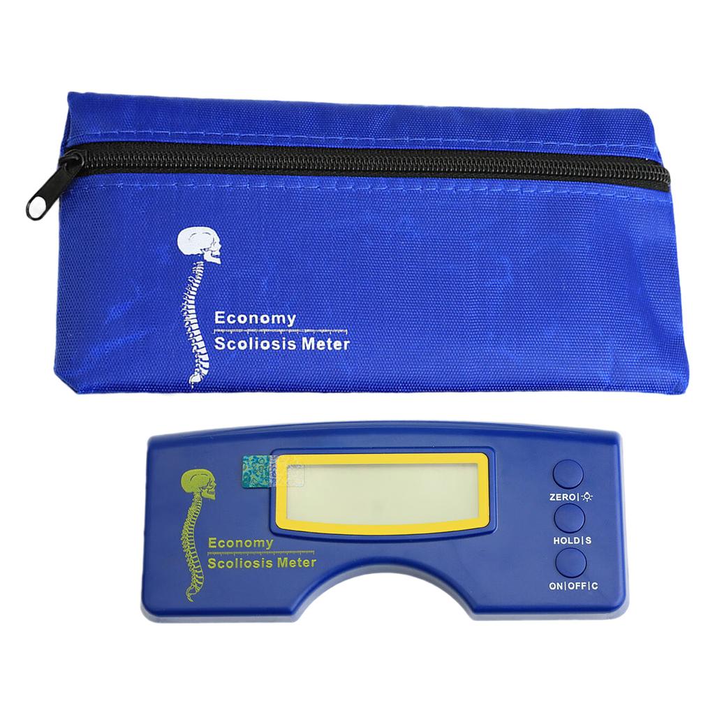 Цифровой измеритель сколиоза, измерительный прибор для позвоночника человека, диапазон сколиометра 0-30 градусов, детектор для измерения выравнивания позвоночника