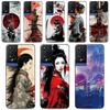 Чехол Ninja Girl для Motorola Moto G67 G57 G56 G86 Power 5G G04 G05 G06 4G G96 G100 Pro G54 G85 G84 E15 G15 G24