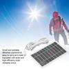 2W 5V USB Solar Charger Portable Solar Charger Durable Solar Panel Kit  Low Power Appliances