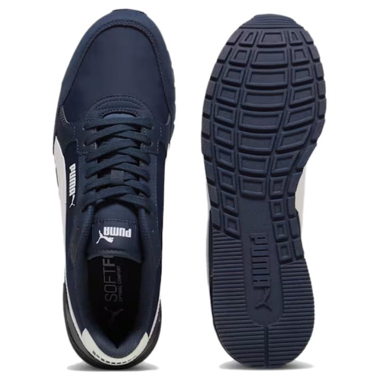 Puma ST Runner v4 Нейлон Унисекс Персидский Синий Белый Хлопок Низкие Кроссовки Повседневные 399069-07