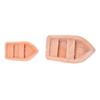 Garden Ornament Mini Boat Ocean Beach Aegean Sea Resin Fairy Dollhouse DéCor