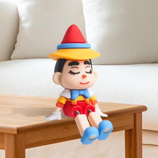 Yousheng Трясущийся ножками человечек Декор приборной панели автомобиля Креативная настольная фигурка Гипнотическая качающаяся нога Игрушка Подарок для любителей украшения автомобиля