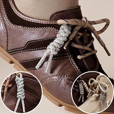 Девичья пряжка для кроссовок со стразами, с плетеными вручную украшениями и подвесными аксессуарами