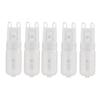 5Pcs G9 LED Bulb Brightness Dimmable High Color Rendering White Shell 22 LEDs Light Bulb for