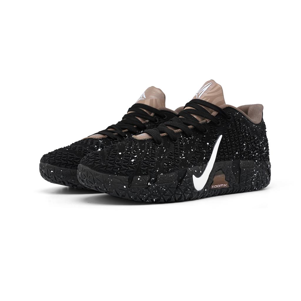 Nike Ja Morant 3 TATAX Box Included Abrasion Resistant Coverage Low top Basketball Shoes Men's Black White HF2794-200(Team1576-)
