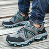 Men Hiking Shoes Green Men Casual Outdoor Athletic Shoes Anti Slip Large Size