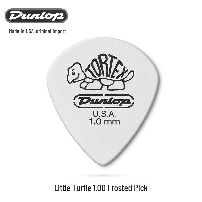 Dunlop Jazz Speed Folk Acoustic Guitar Picks - Little Turtle Matte 498R Accessories