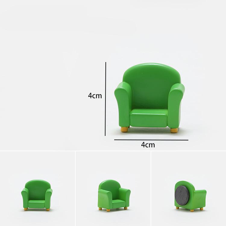 Имитация дивана смола наклейки на холодильник креативные магнитные наклейки 3D милое украшение для холодильника Po подарок на стену