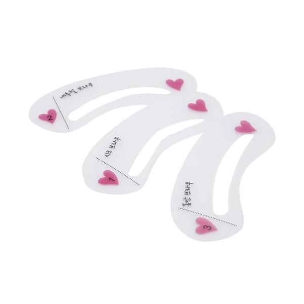 Карандаш для молочницы, набор карандашей для бровей, карта для обрезки бровей, вспомогательное устройство, одна линия, плоский нож для бровей, нож для бровей, инструменты для стрижки бровей, инструменты для макияжа