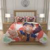 N-Naruto U-Uzumaki N-Naruto Anime Duvet Cover Set Bedding Microfiber Boys Girls Bedroom Decor 200x200 200x220 155x220, US UK AU Sizes