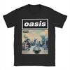 O-Oasis Футболка мужская Рок-группа Британская музыка Альбомы Досуг Чистый хлопок Футболка Футболка с круглым вырезом и коротким рукавом 4XL 5XL Одежда