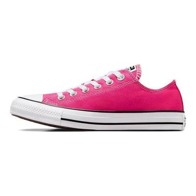 Chuck Taylor All Star Удобные Универсальные Низкие Кеды из Канваса Унисекс Розовый Белый