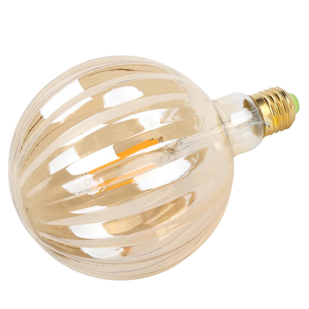 4W G125 Antique Bulb E27 WatermelonShape LED Filament Lamp Home Decoration 220V Warm Light
