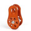 Aluminium Zinc Zinc Alloy Swivel Lifting Rope Pulley U-Shaped Fixed Sliding Roller  Crane