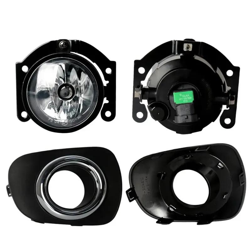 2 шт. Светодиодная противотуманная фара для Mitsubishi Montero/ Pajero Sport 2010-14/L200/Triton 2013-15 Комплект светодиодных дневных ходовых огней на передний бампер 12 В
