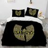 3D Print Wu Rapper Clan Tang Wu-Clan Tang Bedding Set Single Twin Full Queen King Size Bed Set Adult Kid Bedroom Duvet cover Set