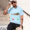 2026 New Model Cah Fih Tshirt Funny Calling Fish Hybrid T Shirt Absurd Humor Internet Culture Gift Viral Summer Men Tshirt